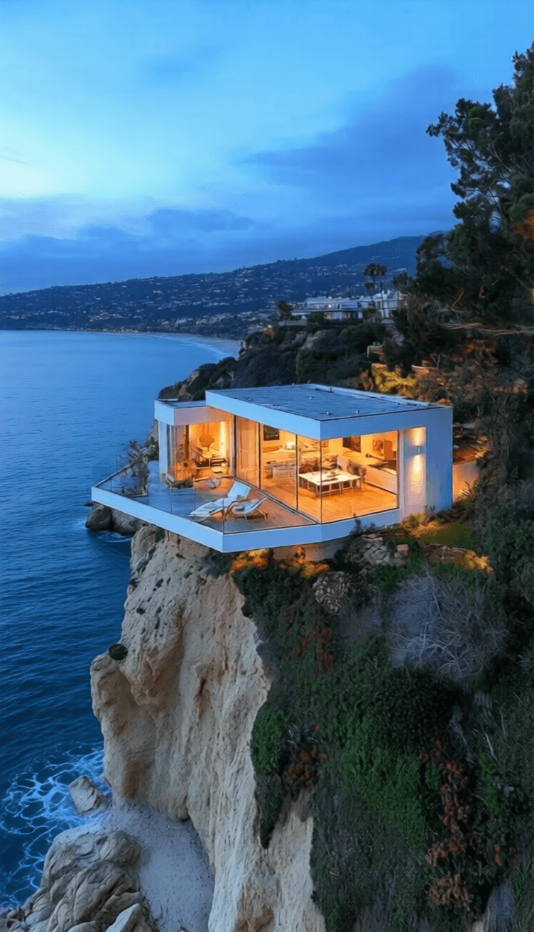 Oceanfront Cliff Villa